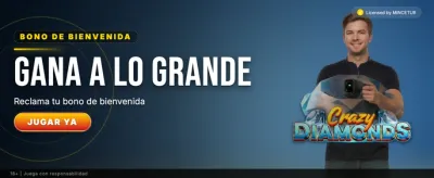 Interfaz de juego de casino con temática de búfalo y premios dorados